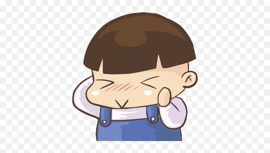 Top Hook Ups Stickers For Android Ios - Cute Boy Gif Cartoon Emoji,Oops3d Emoticon