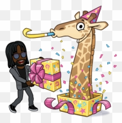 Bitmoji App Or Snapchat App For The Fix - Bitmoji With A Present Emoji,Changing Snapchat Emojis