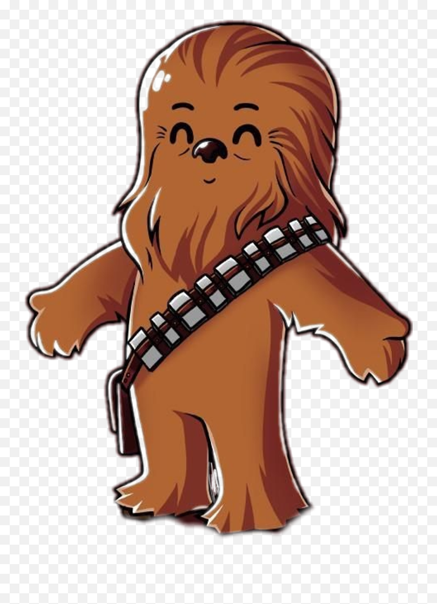 Star Wars - Cute Chewbacca Clipart Emoji,Bb8 Emoji