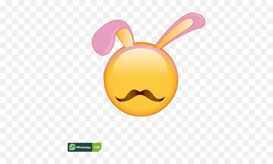 Smiley Emoticons Coelho Clipart - Full Size Clipart Happy Emoji,Whastapp Emoticons Big