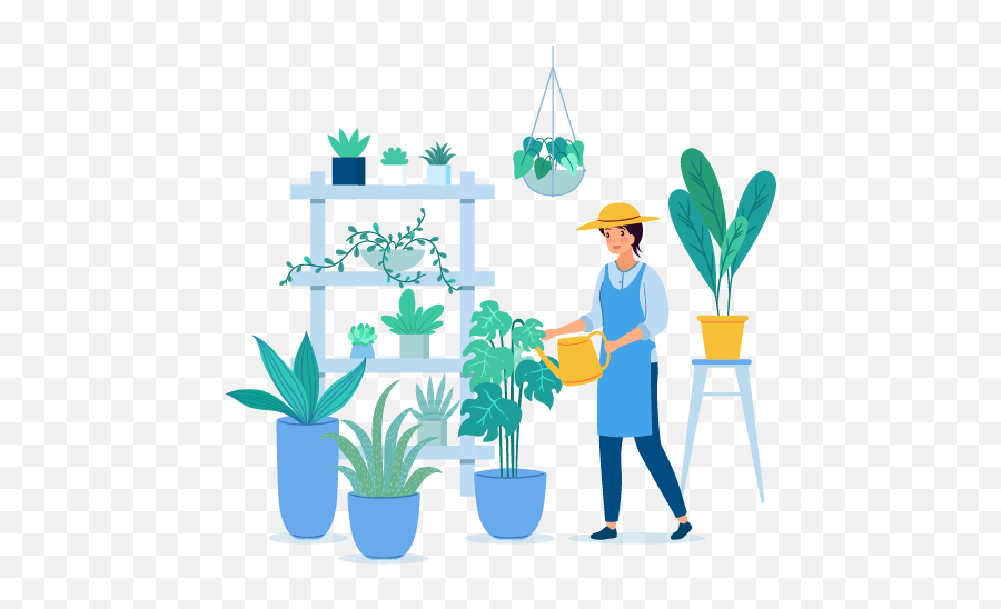 Plant Sitemap Letter I - Plants Woman Vector Emoji,Agena Emotion