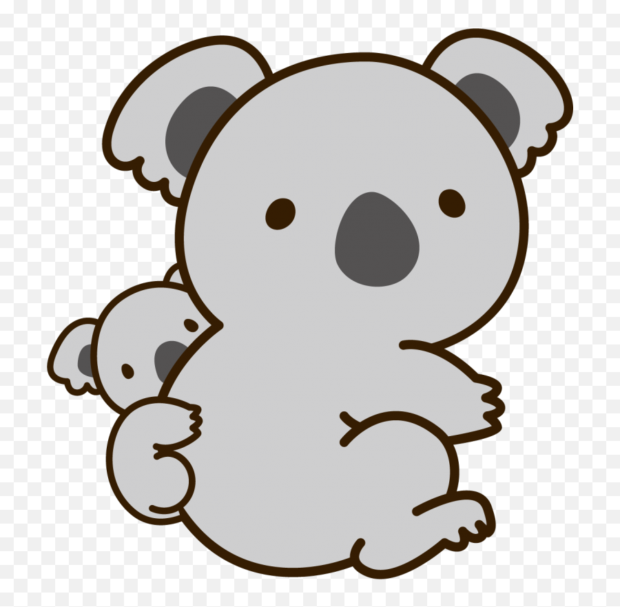 Baby Koala Stickers Cute Koala Sticker - Koala Png Cute Emoji,Koala Emoji Png