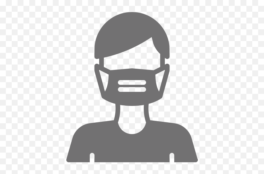 Mask Free Icon Of Covid - 19 Coronavirus Protection Or Mask Wearing Icon Png Emoji,Yamalans White Anime Emoticon Mouth Muffle