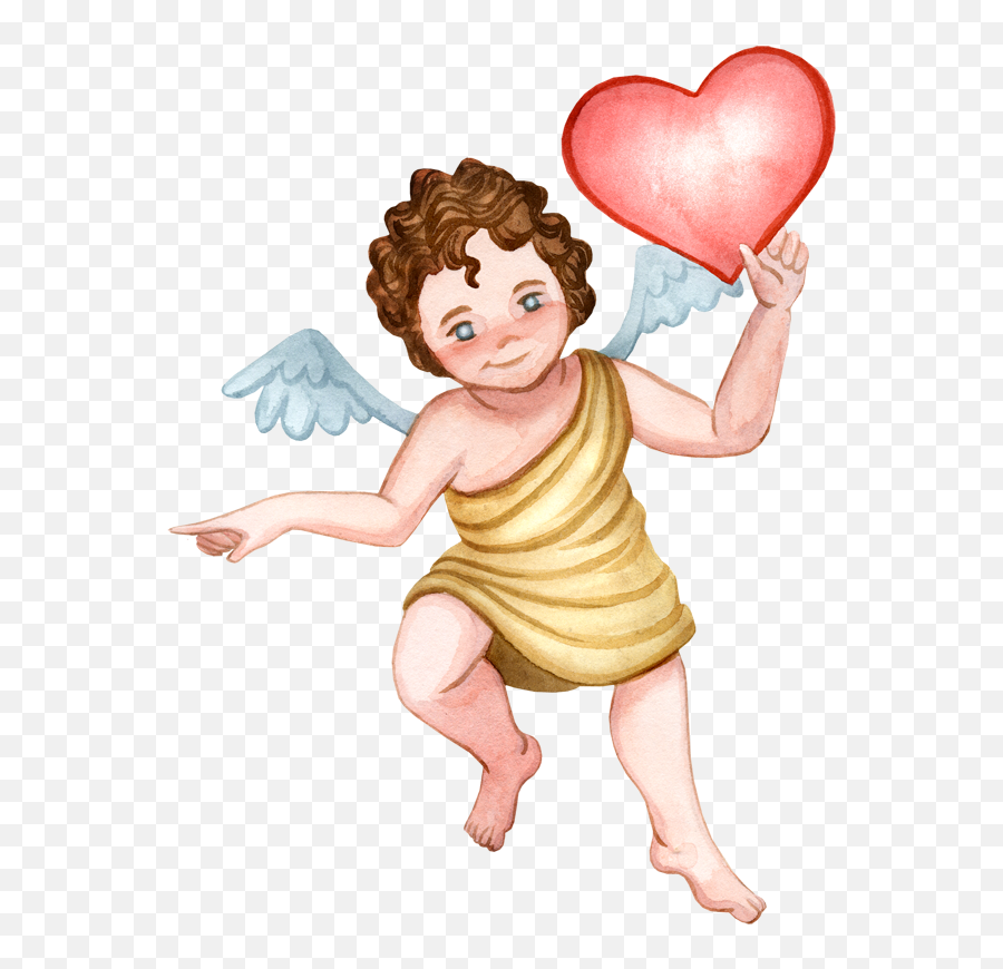 Cupid Retro Images Oh My Fiesta Wedding - Fairy Emoji,Retro Emoticon Heart