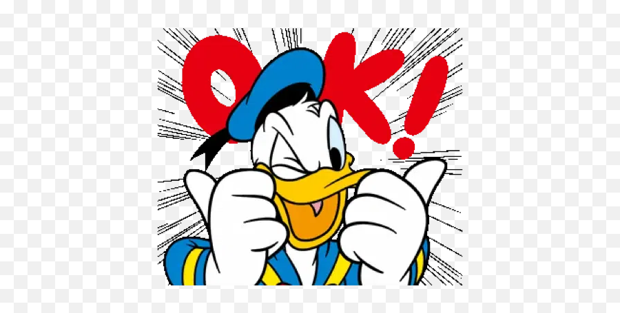 Donald Duck Sticker Pack Emoji,Donald Duck Emotion Face