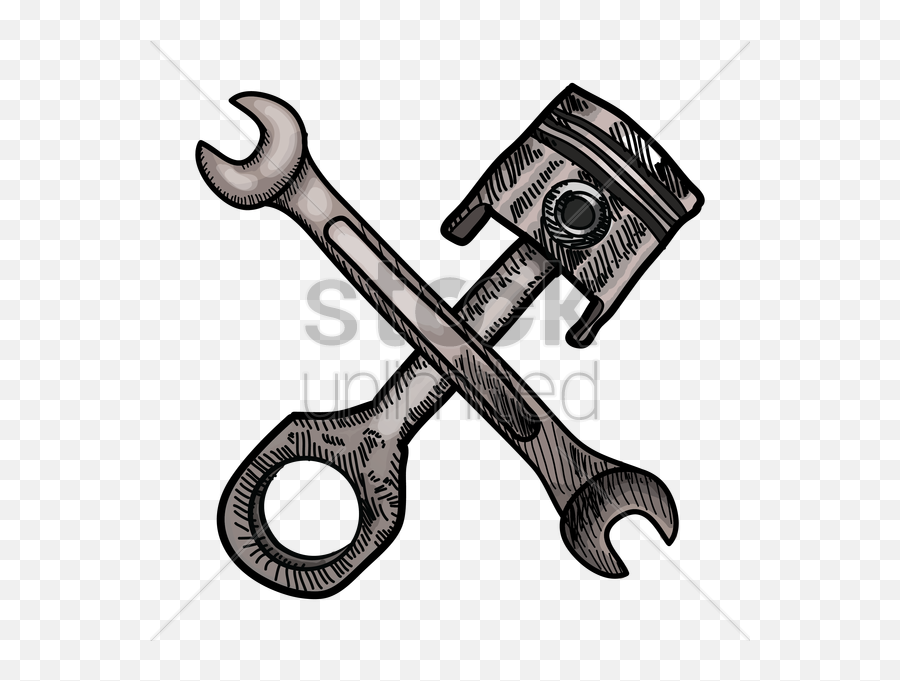 Piston Wrench Clipart Spanners Tool Emoji,Girl With Wrench Emoji