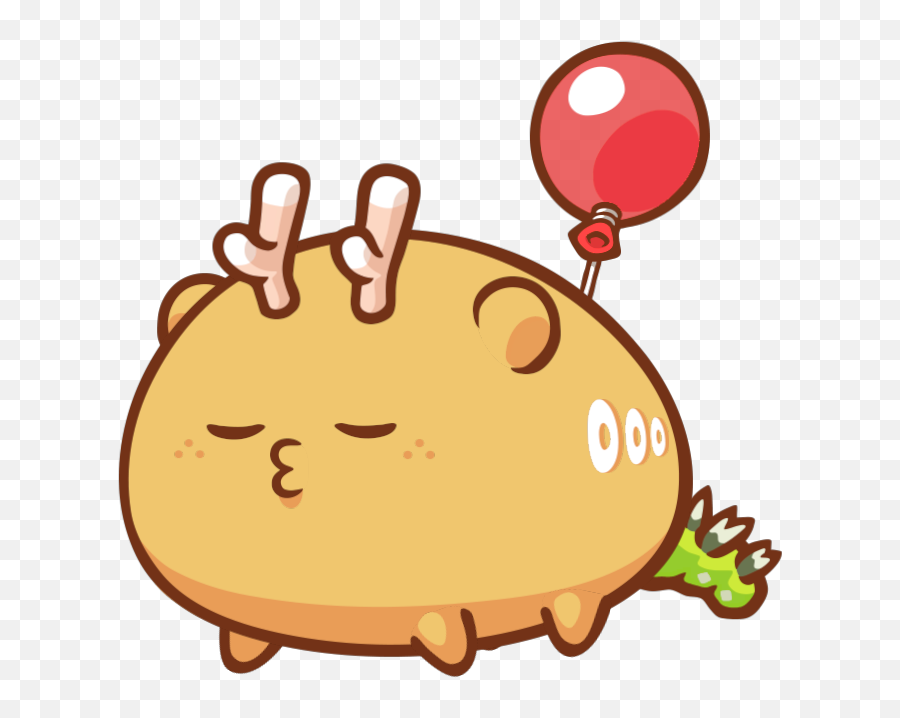 Axie Marketplace Emoji,Kawaii Potato Emoticon