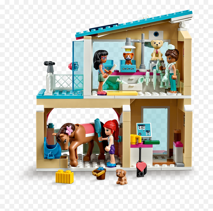 Heartlake City Vet Clinic 41446 - Lego Friends Sets Lego Emoji,Emojis For Friends And Vacation