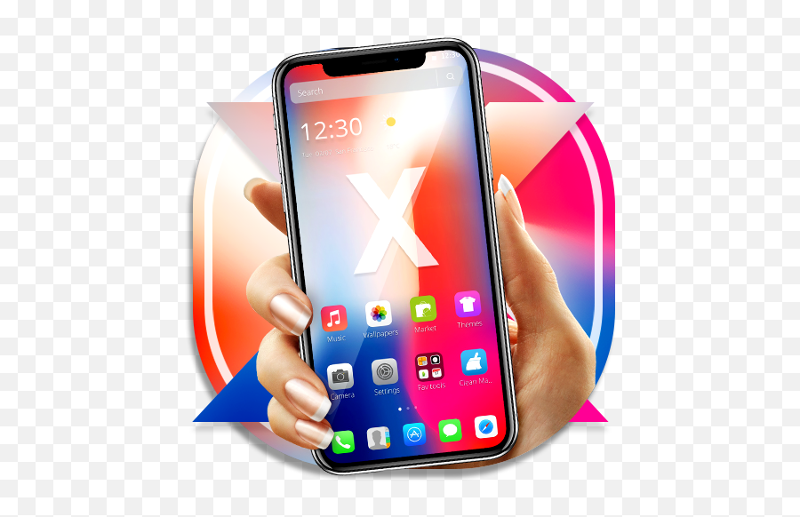 Theme For Iphone X 1113 Apk Download - Comlaunchertheme Emoji,Alien Themed Emojis