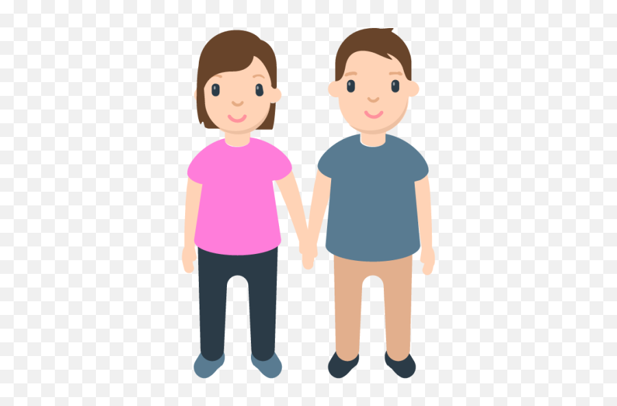 Man And Woman Holding Hands Emoji - Download For Free,Girls Like Emojis More Than Boys