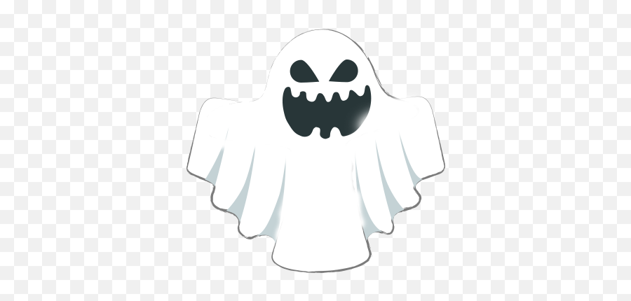 Ghost Halloween Emoji By Toi Do,Ghosdt Emoji