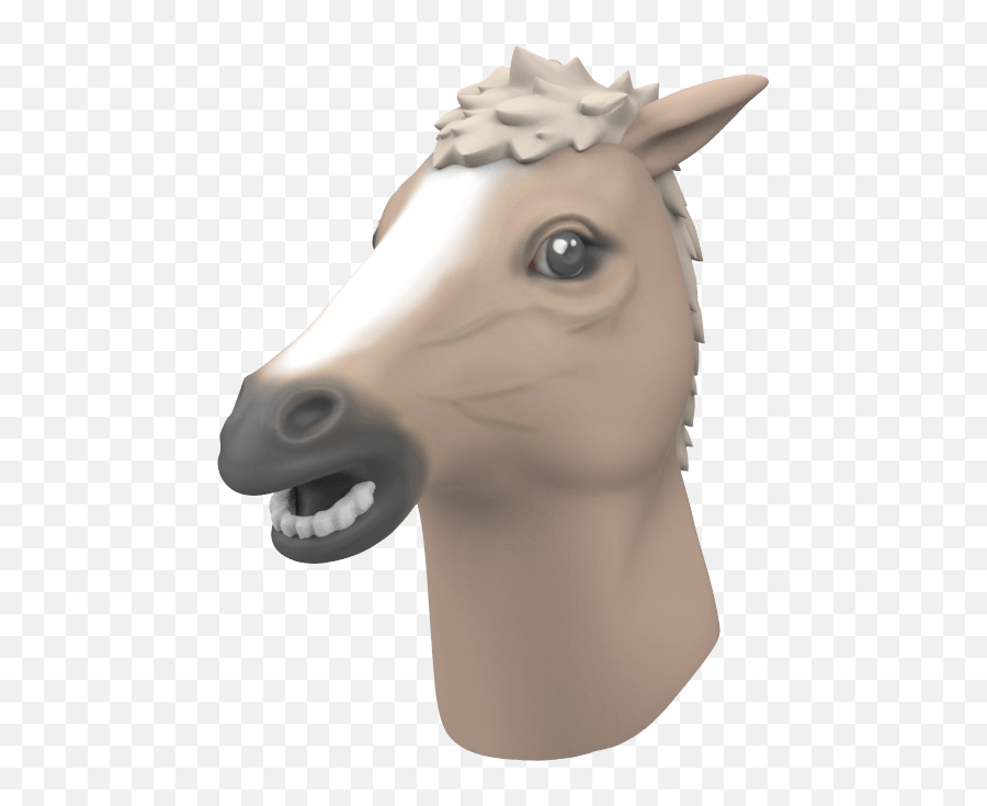 135 Head Series - 1 U201cmasked Head 1u201d 10 Heads U2013 Kamodels Emoji,Horse Emoji