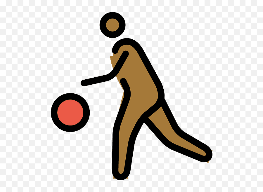Person Bouncing Ball Emoji Clipart Free Download,Person Emojiu