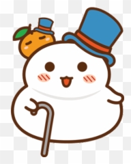 Mochidemy Michi Sticker - Mochidemy Mochi Michi Discover Emoji,Tophat Emoticon