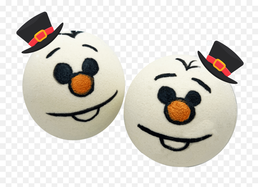 Olafu0027s Snowball Xmas Bathbombs For Staycation Emoji,Snowman Emoticon