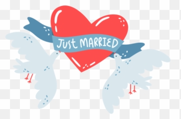 Just Married Stickers - Free Love And Romance Stickers Emoji,Married Emoji\