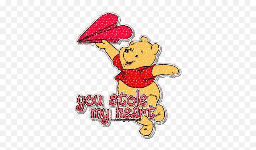 Top Winnie The Pooh Helo Stickers For - Winnie The Pooh Heart Gif Emoji,Eeyore Emoticons