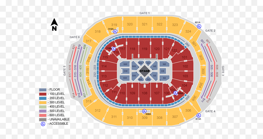 Us Bank Arena Seating Chart Kevin Hart - Concert Scotiabank Arena Seating Emoji,Kevin Hart Emoji