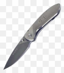 Buck Nobleman Stainless Steel Knife - Solid Emoji,Knife Emoji Pillow
