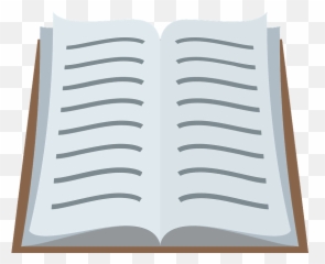 Open Book - Open Book Emoji,Books Emoji Png
