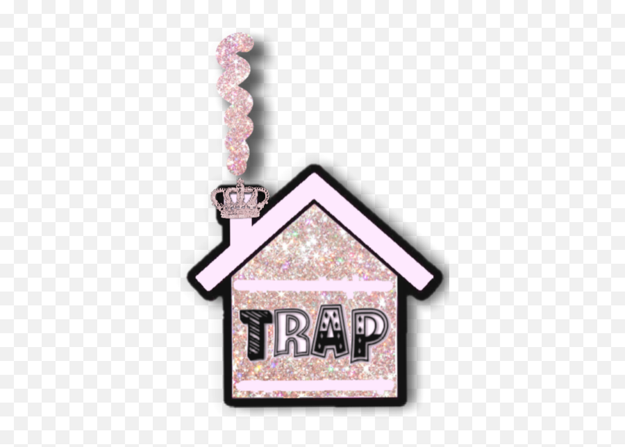 Traphouse Trapqueen Trap House Sticker - Girly Emoji,Trap House Emoji
