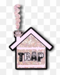 Traphouse Trapqueen Trap House Sticker - Girly Emoji,Trap House Emoji
