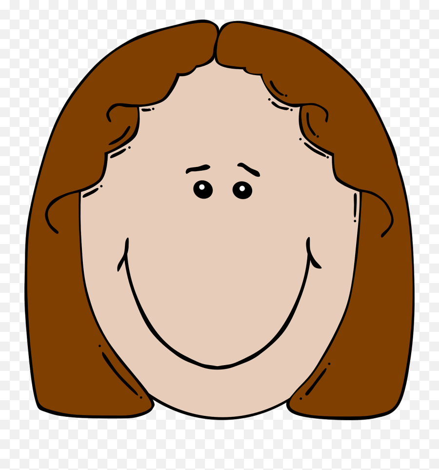 Girl Stick Figure - Girl Clipart Face Emoji,Stick Figure Emoticon Faces