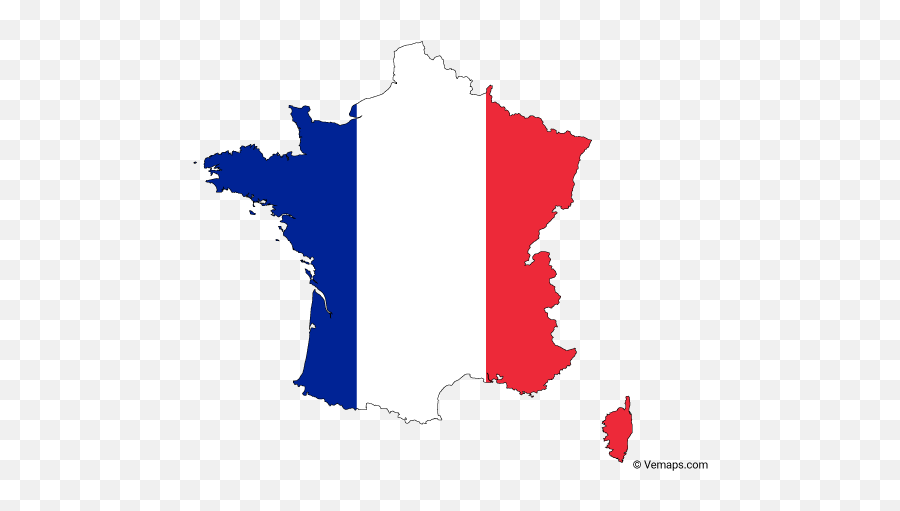 Flag Map Of France - France Flag Map Vector Emoji,Mozambique Flag Emoji