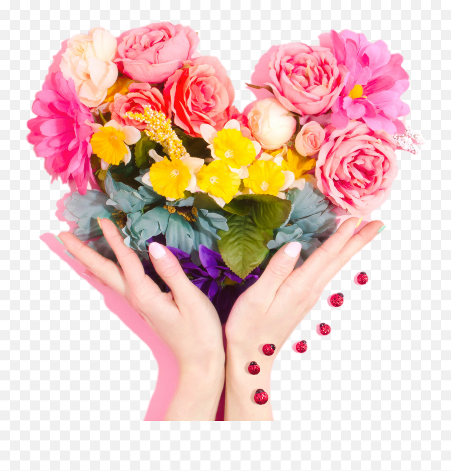 Stiker Rose Roses Hands Flower Sticker - Flowers Emoji,Emoji Yapma