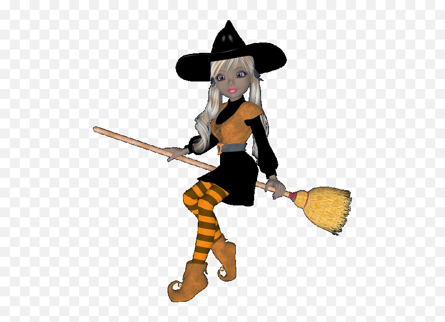 Bewegende Halloween Plaatjes En - Hexe Gif Emoji,Bewegende Emoticons