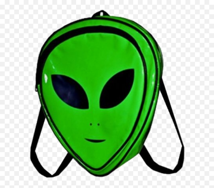 Png Sticker - Backpack Alien Emoji,Cute Emoji Backpacks