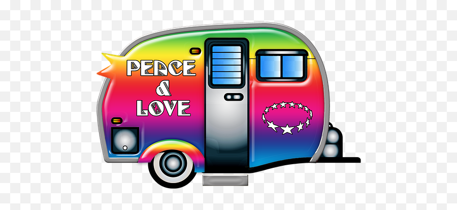 200 Free Hippie U0026 Van Illustrations - Pixabay 1960s Emoji,Peace Hippy Smiley Emoticon