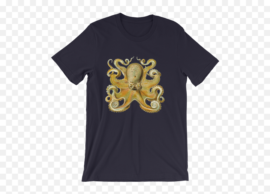 Vintage Haeckel Octopus - Not My Way But Yahweh Shirt Emoji,Octuopus Emoticon In German