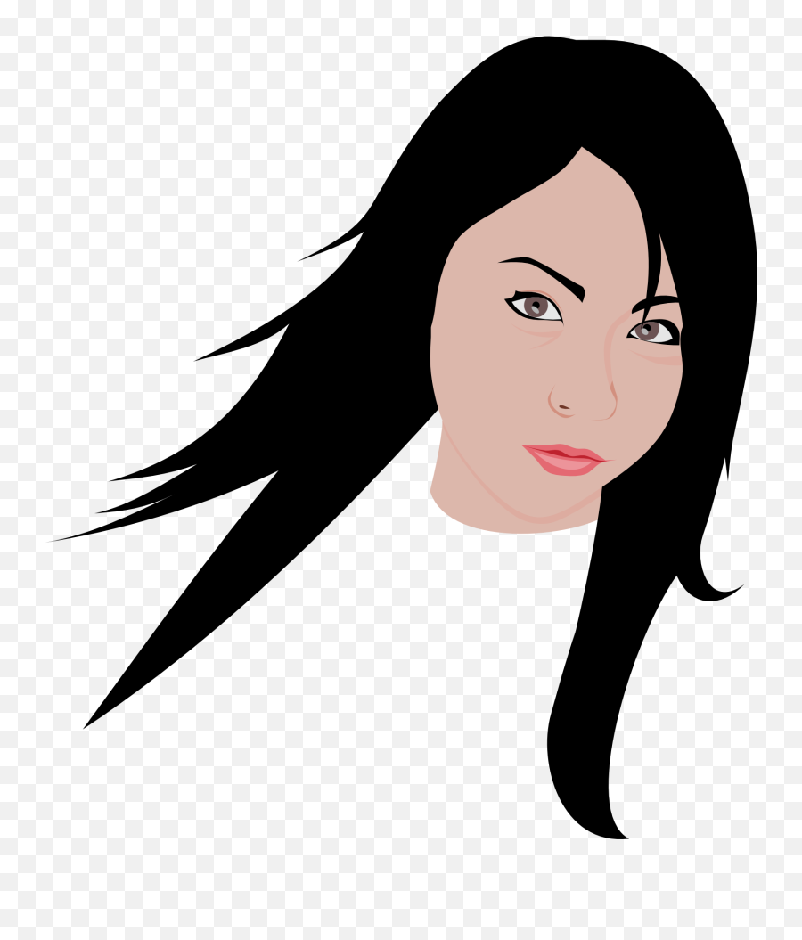 Asian Woman Face In The Dark Free Image - Clip Art Emoji,Asian Face Emotions