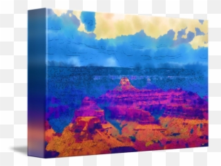 Grand Canyon Alive In Color - Horizontal Emoji,Like All Good Art It Invokes An Emotion