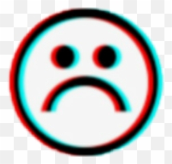 Cry Red Blue Tumblr Sticker By Girs Ys - Transparent Aesthetic Sad Face Emoji,Tumblr Crying Emoticons