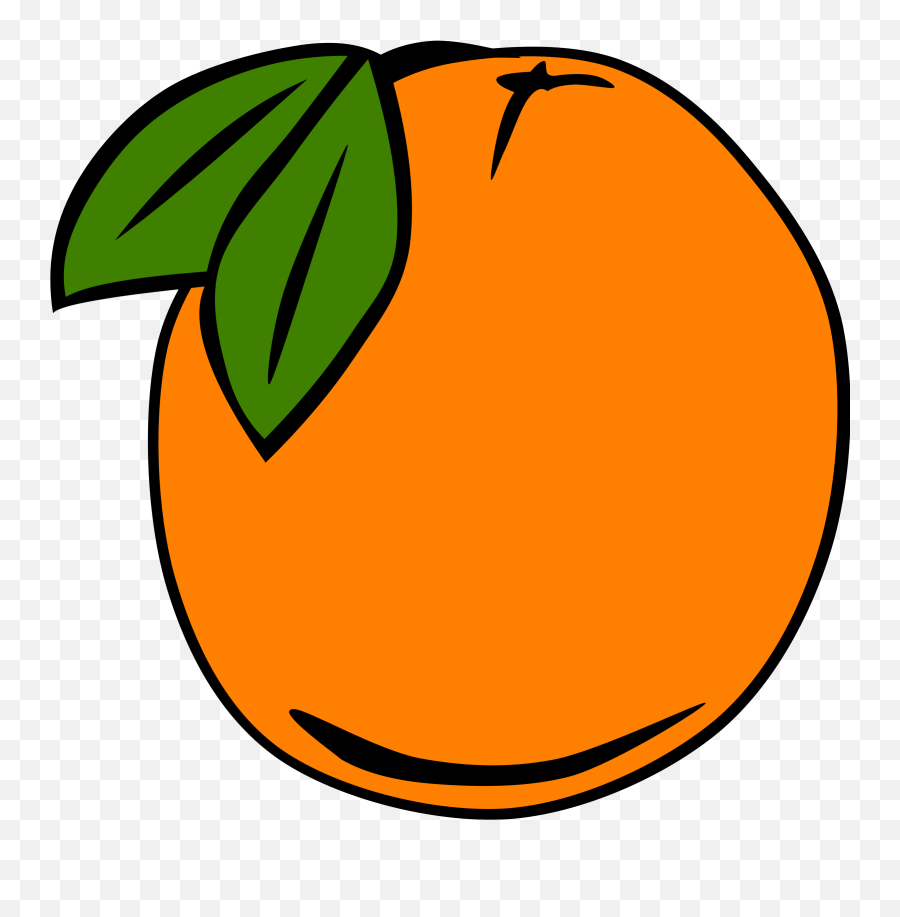 Free Fruit Orange Cliparts Download - Orange Clipart Emoji,Orange Fruit Emoticon