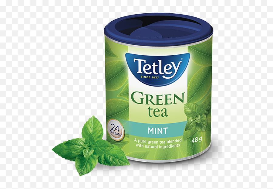 Tetley Mint Green Tea - Tetley Peppermint Tea Emoji,What Emotion Does Mint Represent