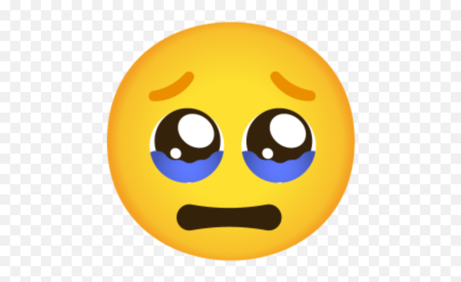 Face Holding Back Tears Emoji - Face Holding Back Tears Emoji,Tears Of Happiness Heartwarming Emoji