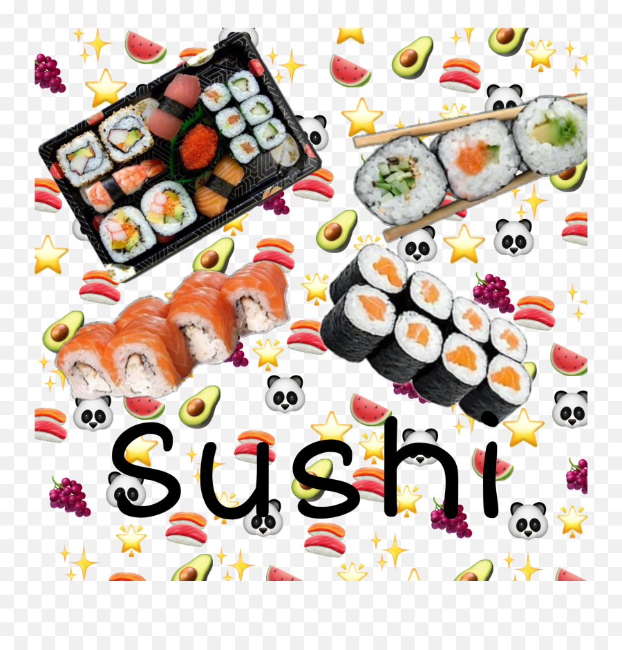 Discover Trending - Dynamite Roll Emoji,Sushi Cat Emoticons