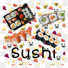 Discover Trending - Dynamite Roll Emoji,Sushi Cat Emoticons