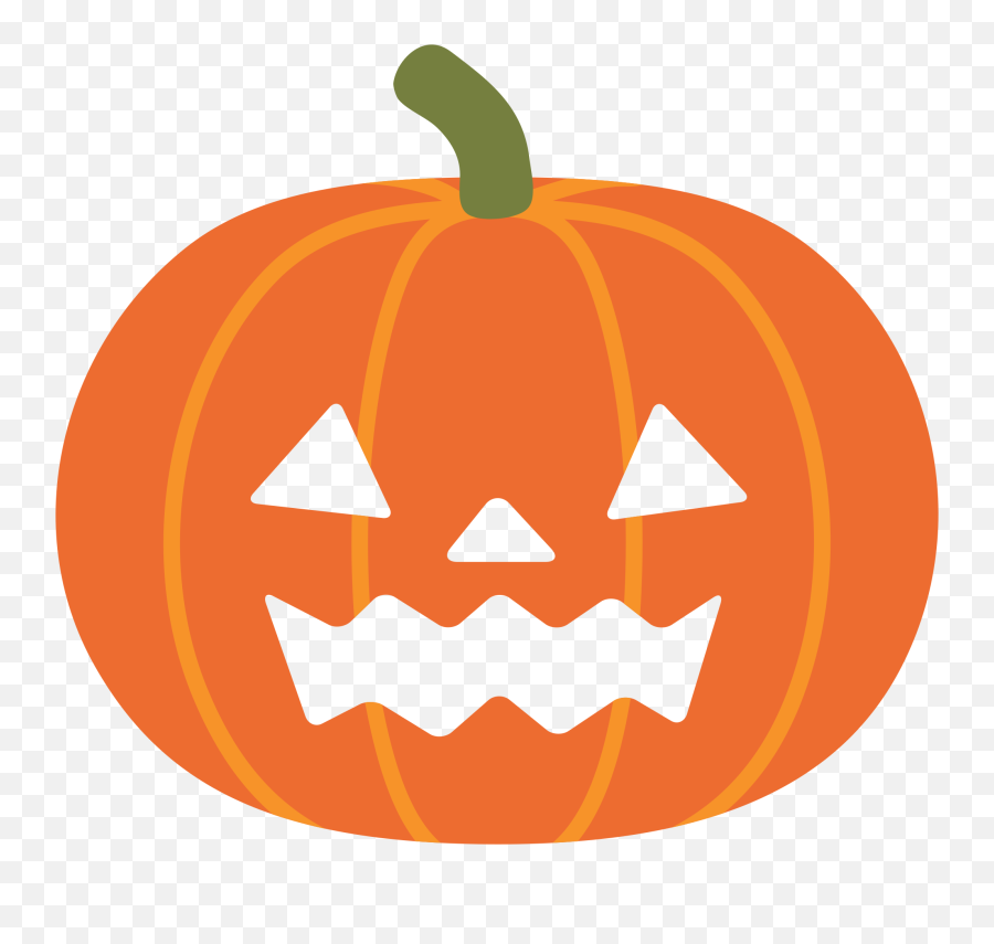 Emoji U1f383 - Pumpkin Emoji Transparent Png,Suprised Emoji Pumpkin Carving Stencil