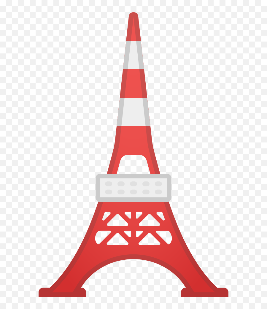 Tokyo Tower Emoji Clipart Free Download Transparent Png - Eiffel Tower Emoji Png,Emoji Clip Art