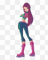 Roxy - Winx Club Characters Emoji,Winx Club Told By Emojis