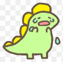 Kawaii Gif Dinosaurio Emoji,Emojis Babeando De Amor