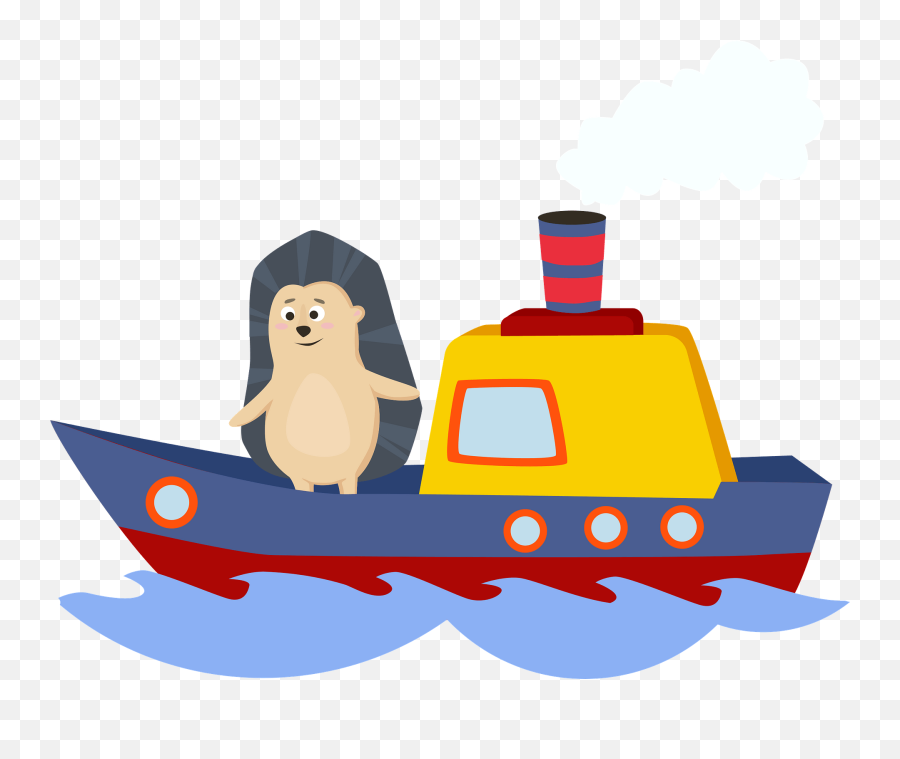 Hedgehog And Ship Clipart - Marine Architecture Emoji,Hedgehog Emoji Apple