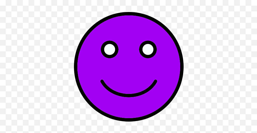 Smile Symbol Png Icon Purple - Happy Emoji,Icones Emoticons