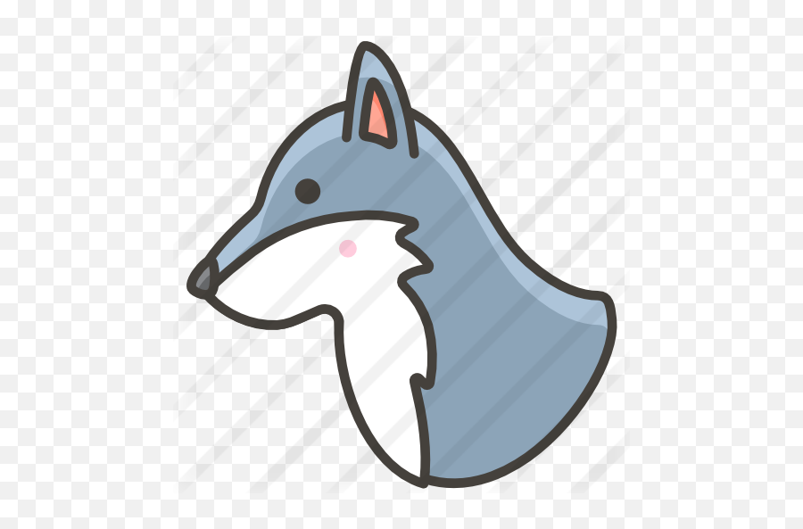 Wolf - Free Animals Icons Emoji Lobo,Howling Wolf Emoji