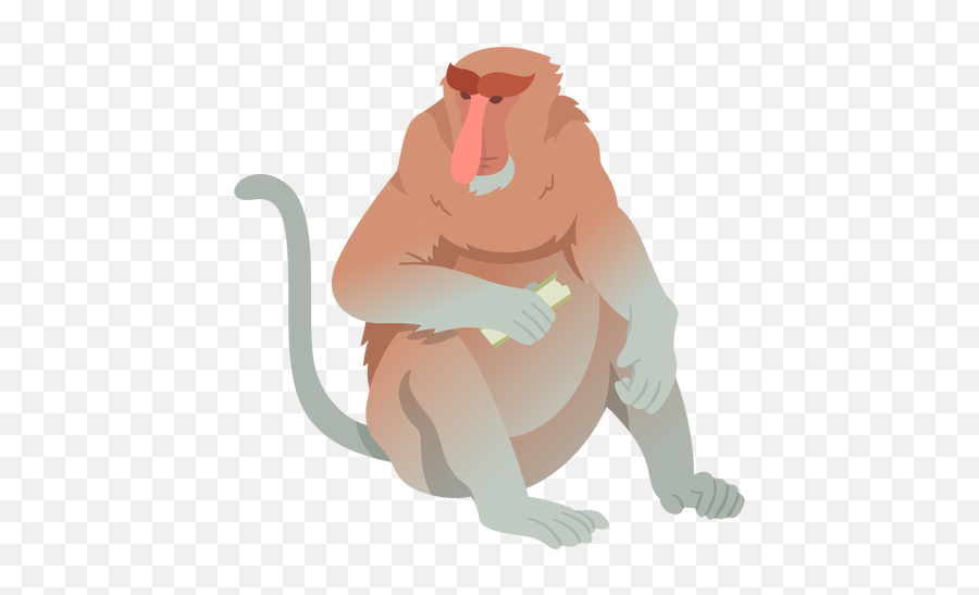 Monkey Silent Head Muzzle Flat - Monkey Emoji,Monkeys Emotion