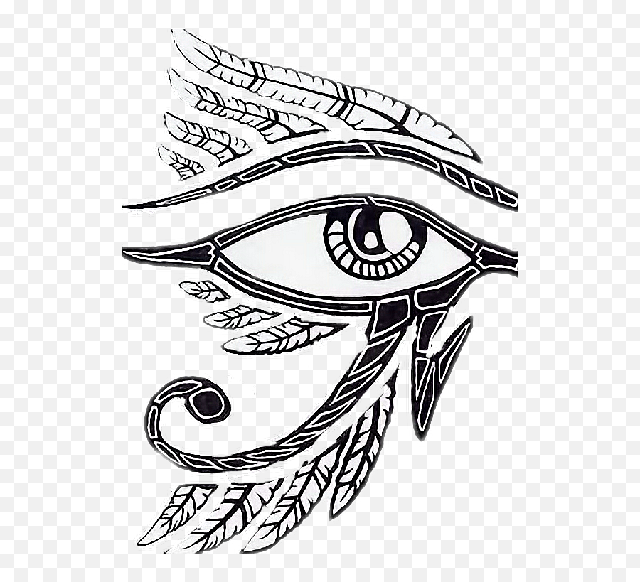 Eye Of Horus Sticker - Artistic Emoji,Eye Of Horus Emoji